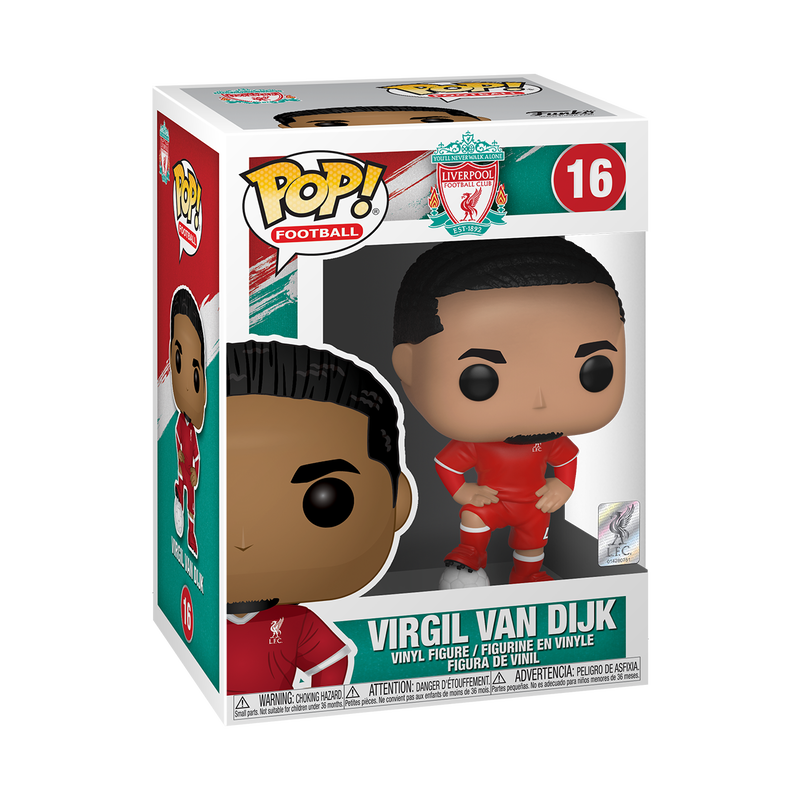 Virgil Van Dijk 16 Liverpool - Funko Pop! Football