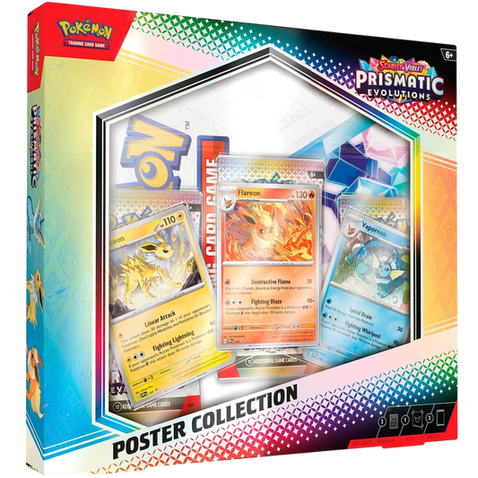 Prismatic Evolutions Poster Collection (Ingles)  - Scarlet & Violet: Pokemon TCG