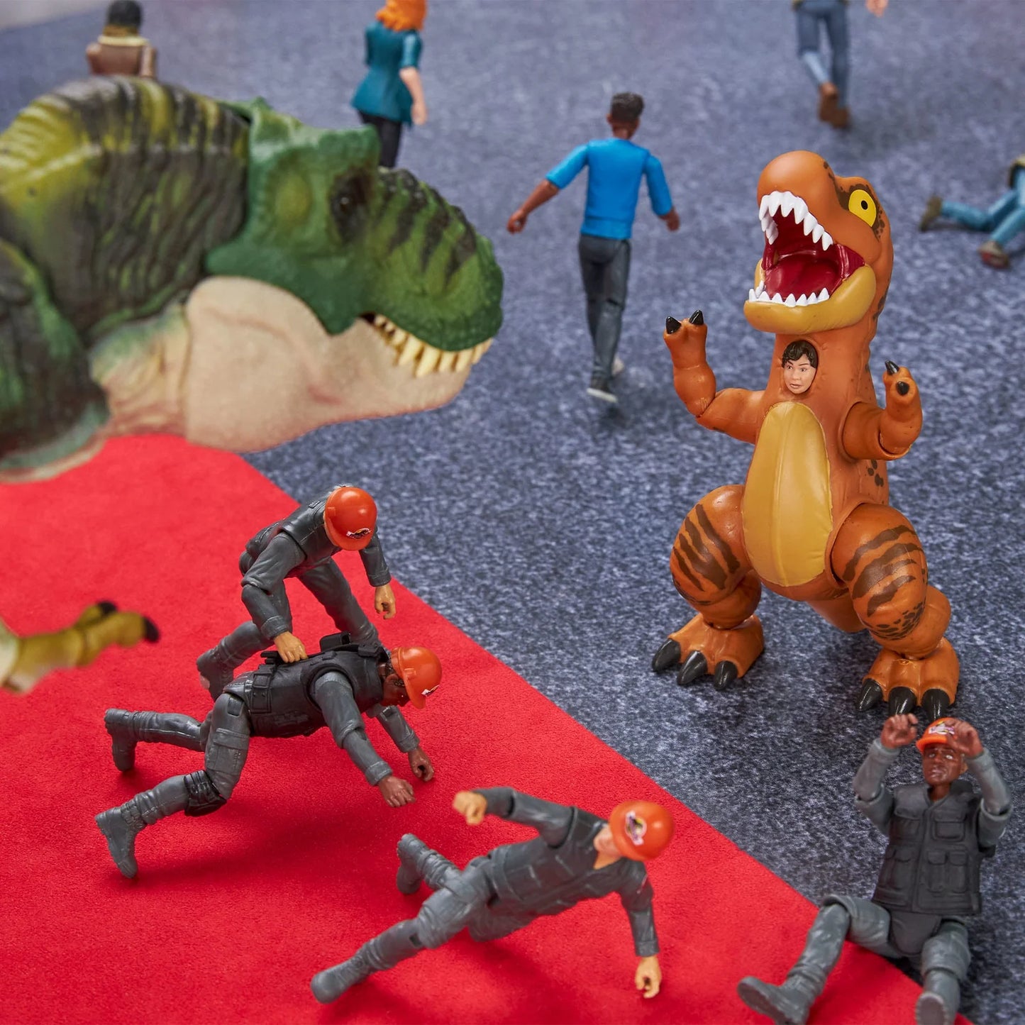Tyrannosaurus Rex Convention Crasher (Exclusive Design) - Jurassic World Mattel Creation SDCC 2025
