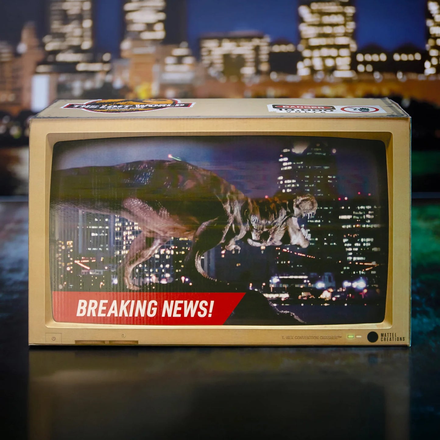 Tyrannosaurus Rex Convention Crasher (Exclusive Design) - Jurassic World Mattel Creation SDCC 2025
