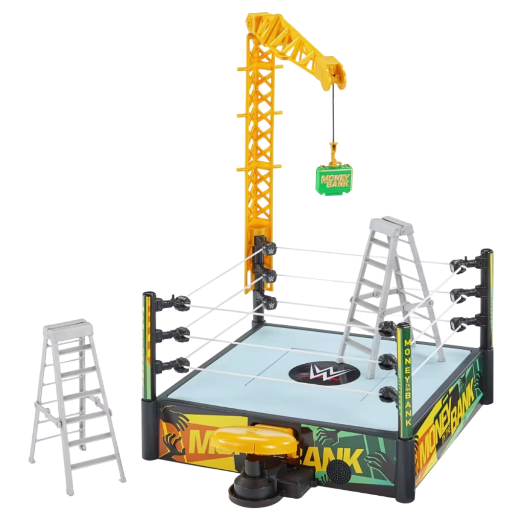Money in The Bank Cash-in Ring Playset - WWE Mattel