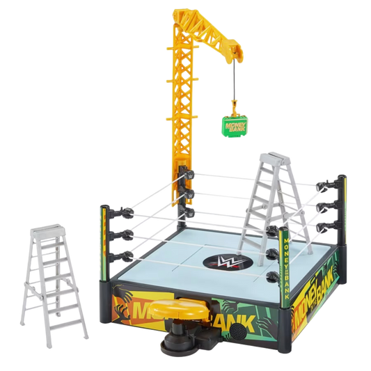 Money in The Bank Cash-in Ring Playset - WWE Mattel