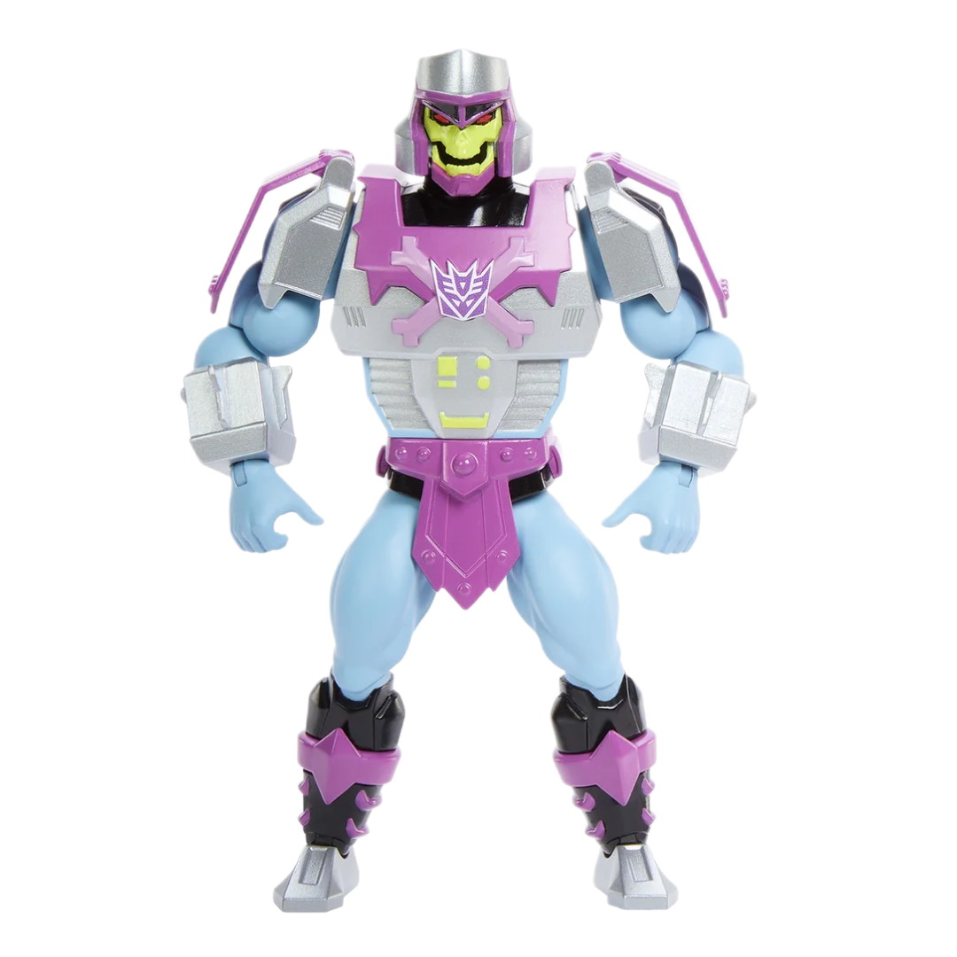 Megatron Armor Skeletor  - Masters of the Universe x Transformers Mattel Creations