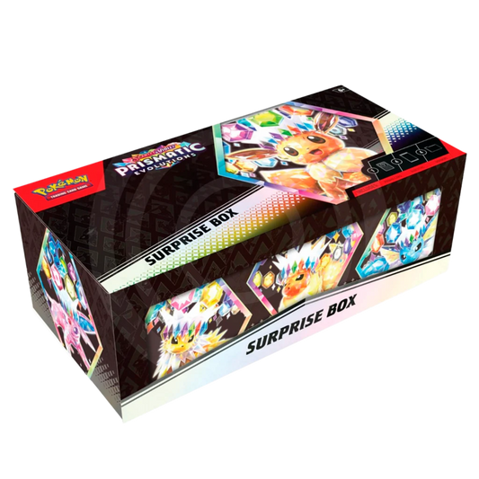 Prismatic Evolutions Sorprise Box (Ingles) - Scarlet & Violet: Pokemon TCG