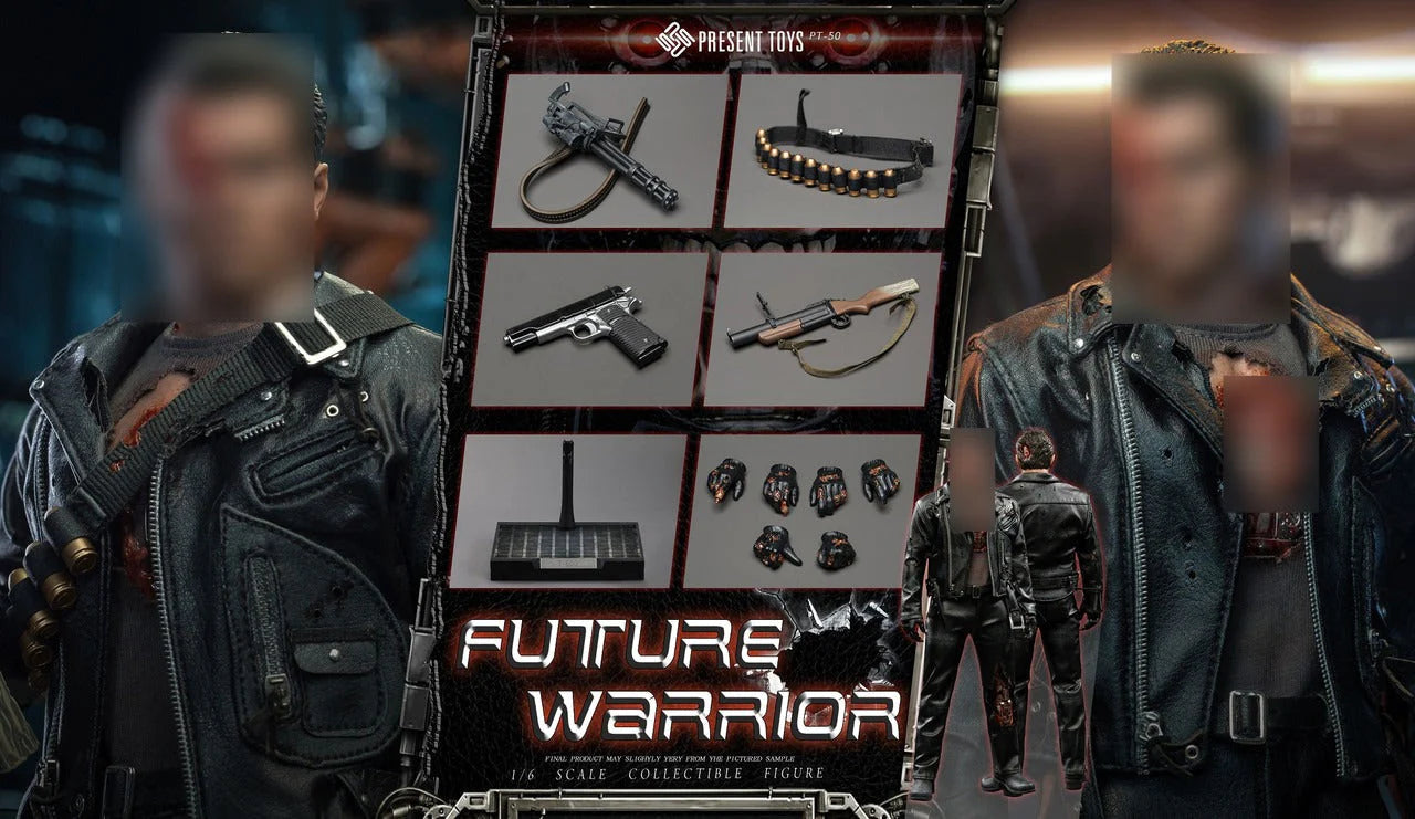 T-800 Battle Damaged (Future Warrior) - Terminator Present Toys