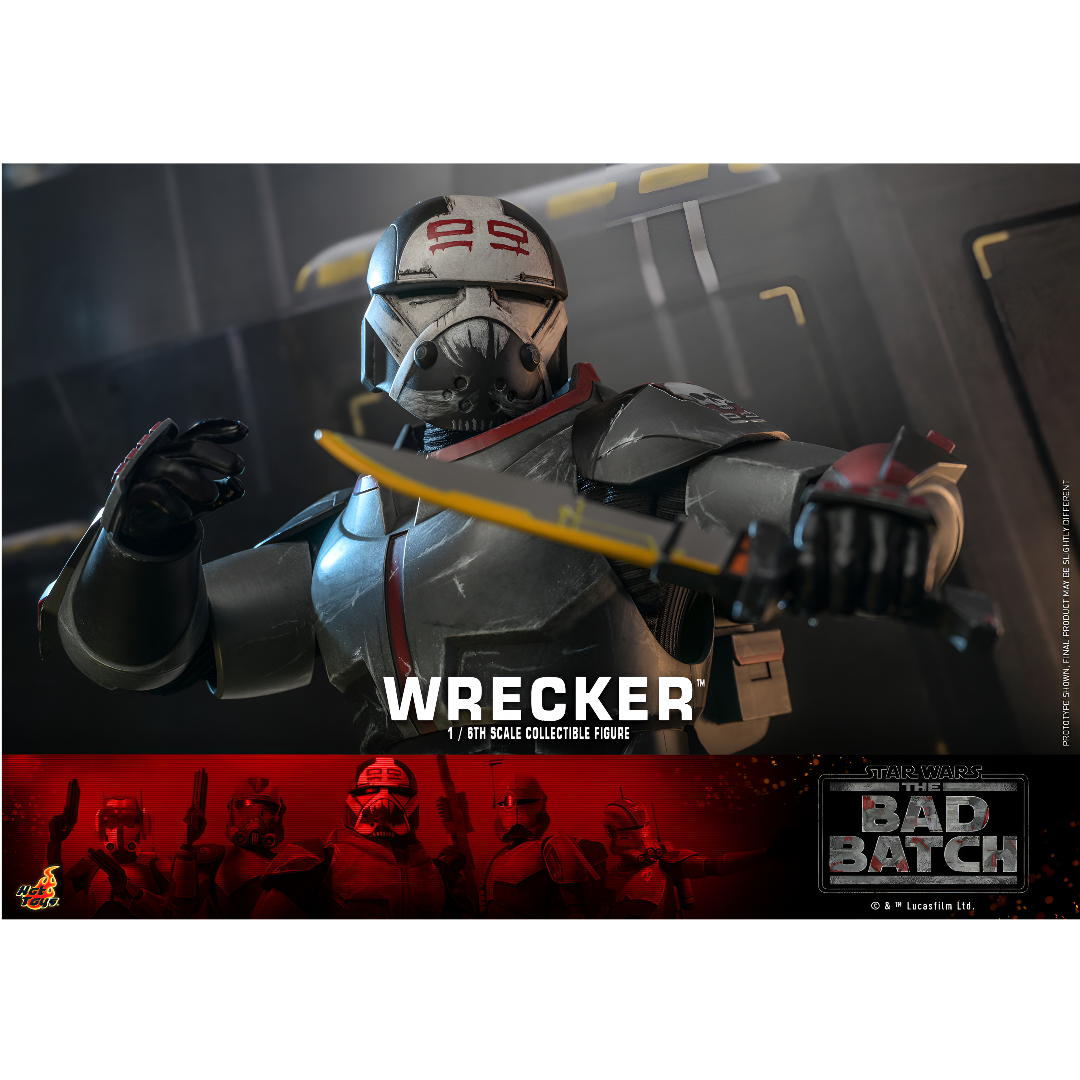 Wrecker 1/6 - Star Wars: The Bad Batch Hot Toys