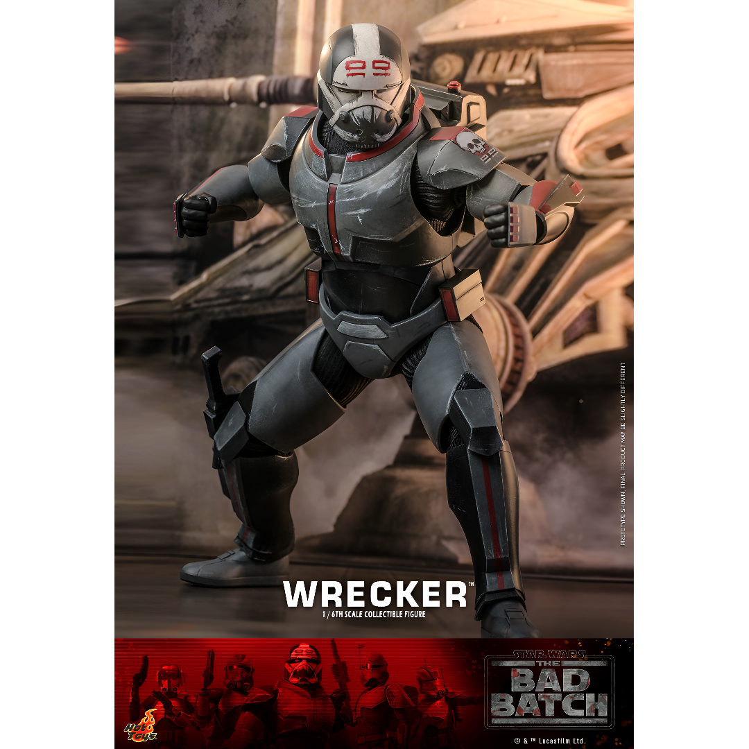 Wrecker 1/6 - Star Wars: The Bad Batch Hot Toys