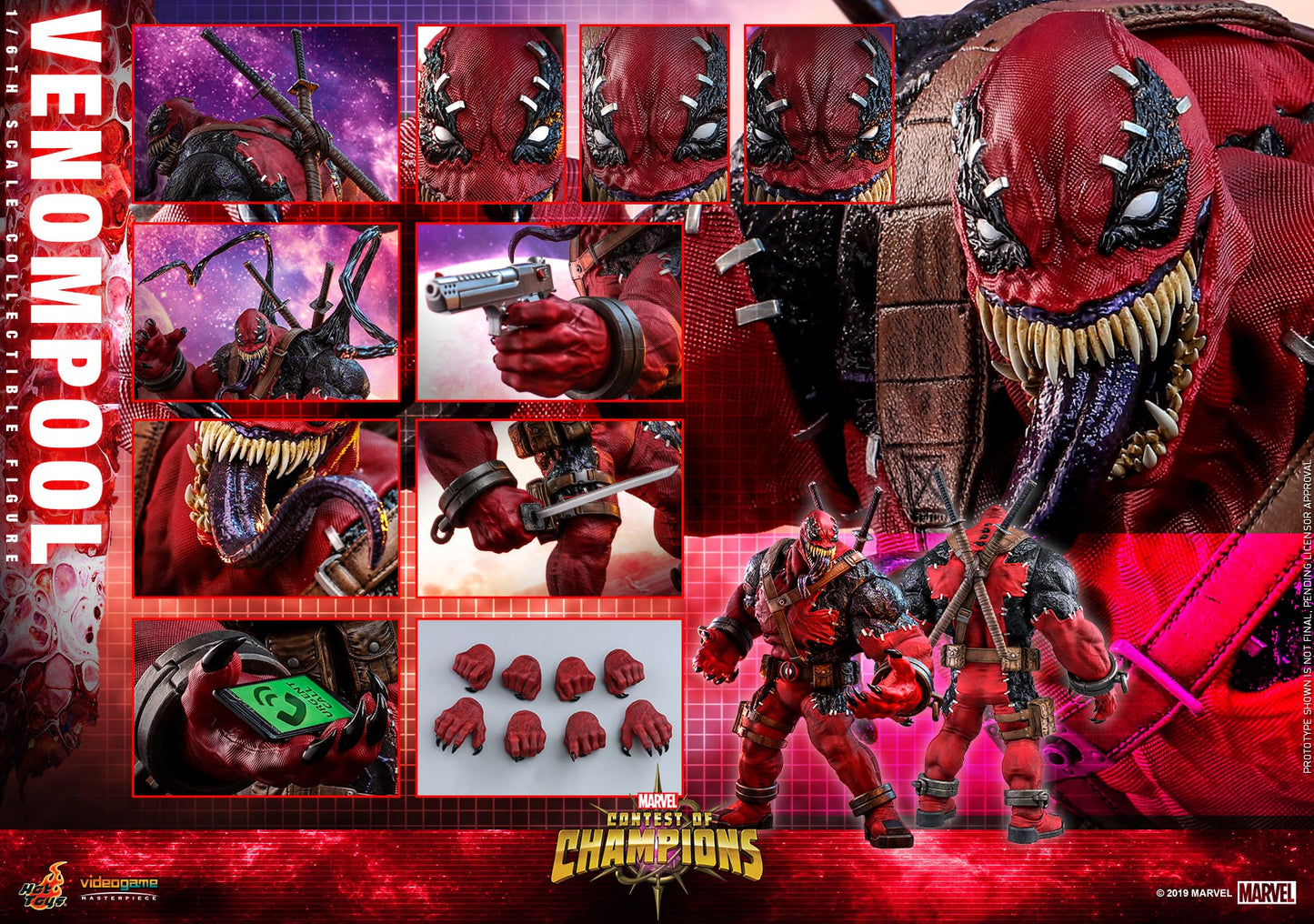 Venompool 1/6 - Marvel Contest of Champions Hot Toys