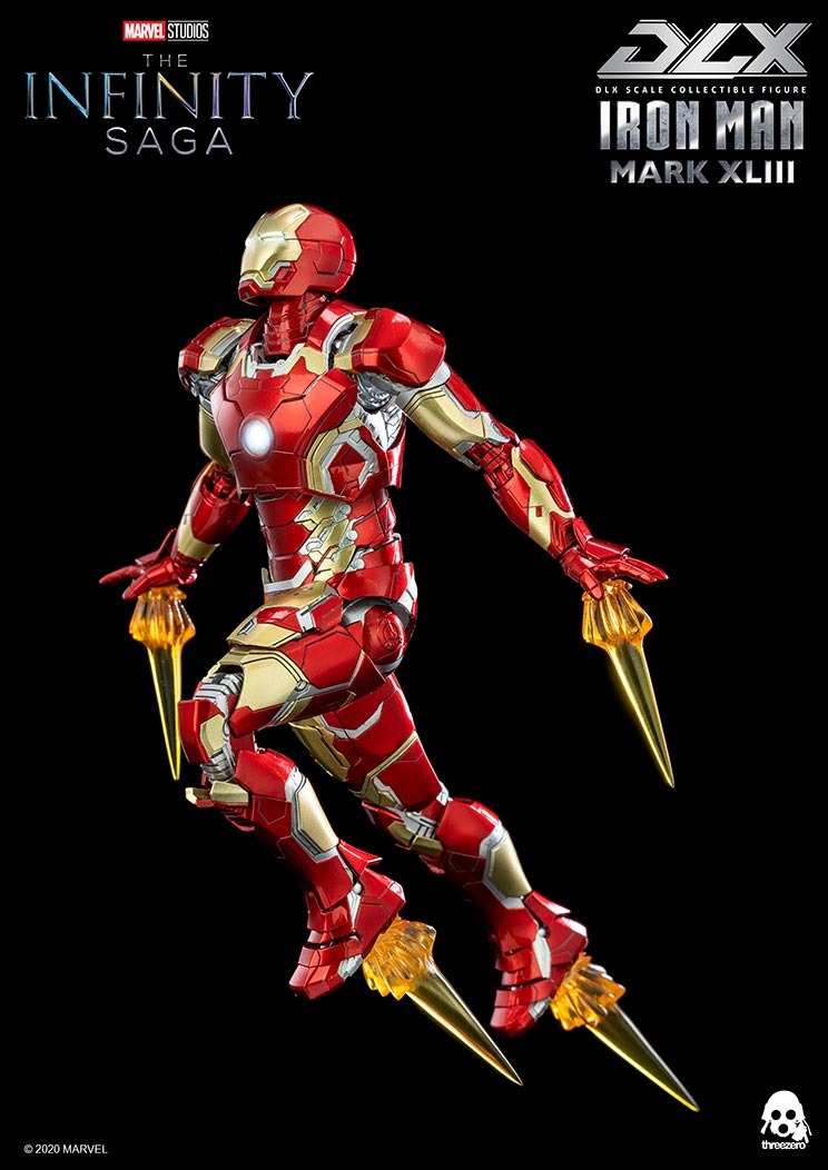 Iron Man Mark XLIII Deluxe 1/6 - Avengers: Age of Ultron Threezero