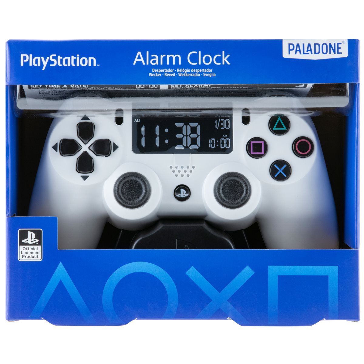 White Controller Alarm Clock - Playstation Paladone