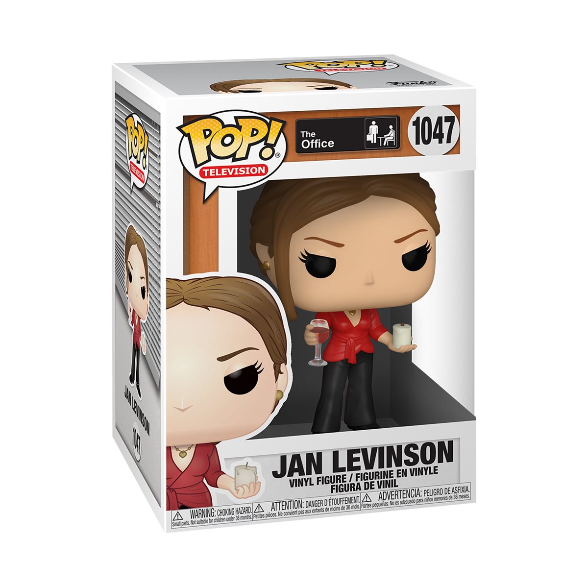 Jan Levinson with Wine and Candle 1047 - Funko Pop! Television