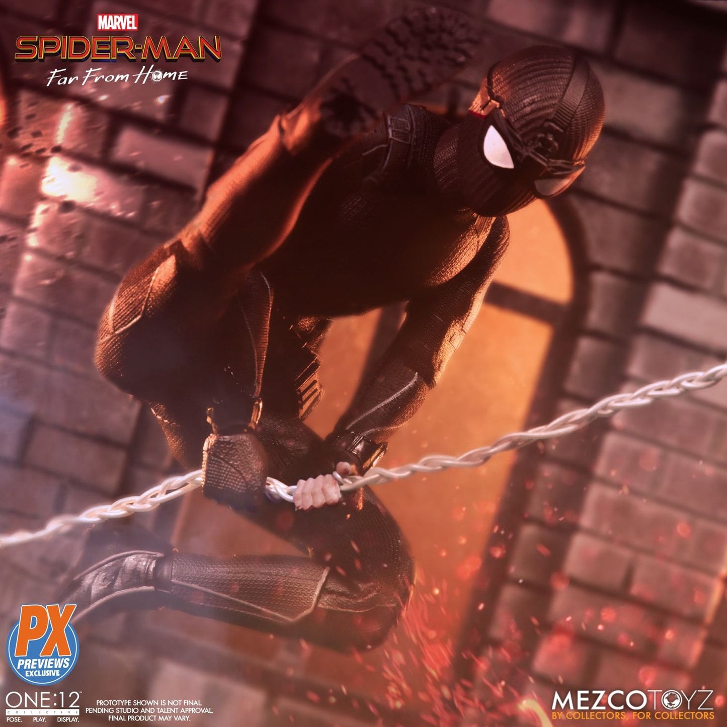 Spider-Man One:12 PX - Spider-Man: Far From Home Mezco Toyz