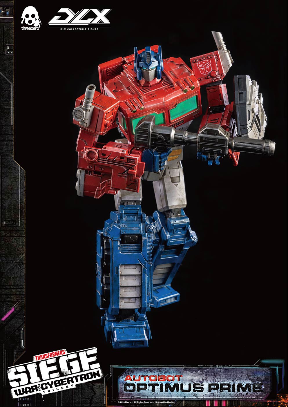 Optimus Prime Deluxe - Transformers: War for Cybertron Threezero