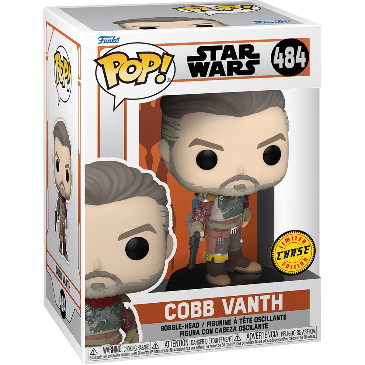 Cobb Vanth 484 Chase - Funko Pop! Star Wars: The Mandalorian