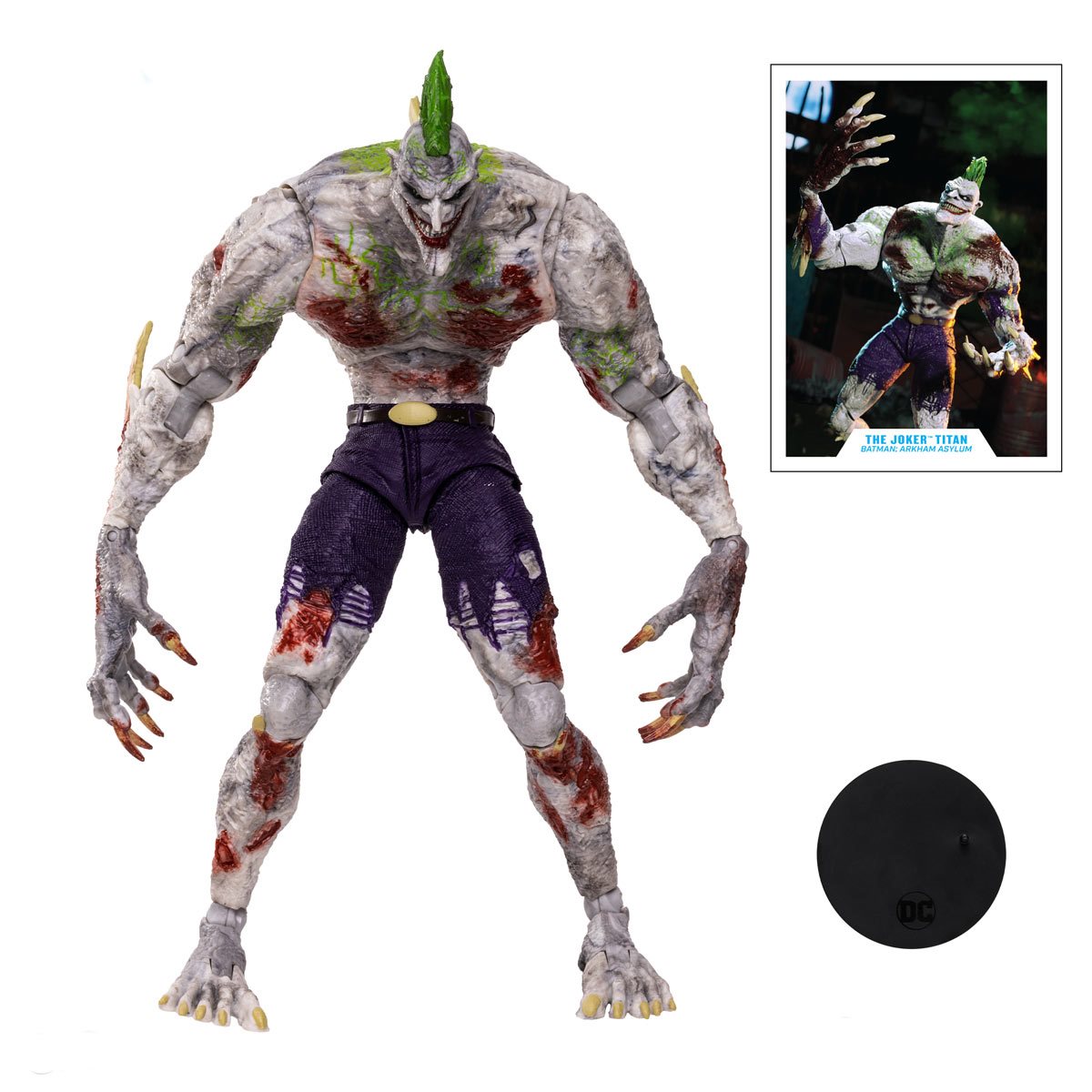 The Joker Titan Mega - Batman: Arkham Asylum McFarlane