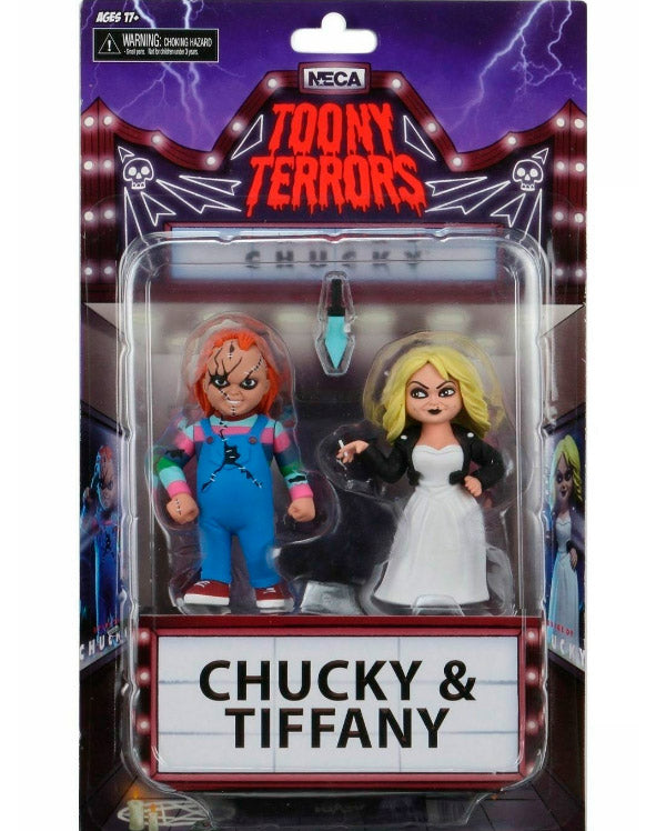 Chucky & Tiffany Toony Terrors - Bride of Chucky NECA