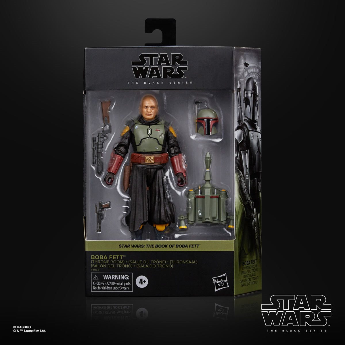 Boba Fett Throne Room Deluxe - Star Wars: The Book of Baba Fett Star Hasbro Black Series