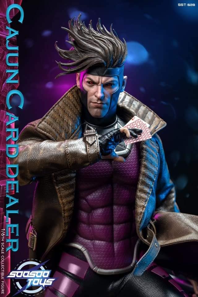 Cajun Card Dealer (Gambit) 1/6 - SooSoo Toys