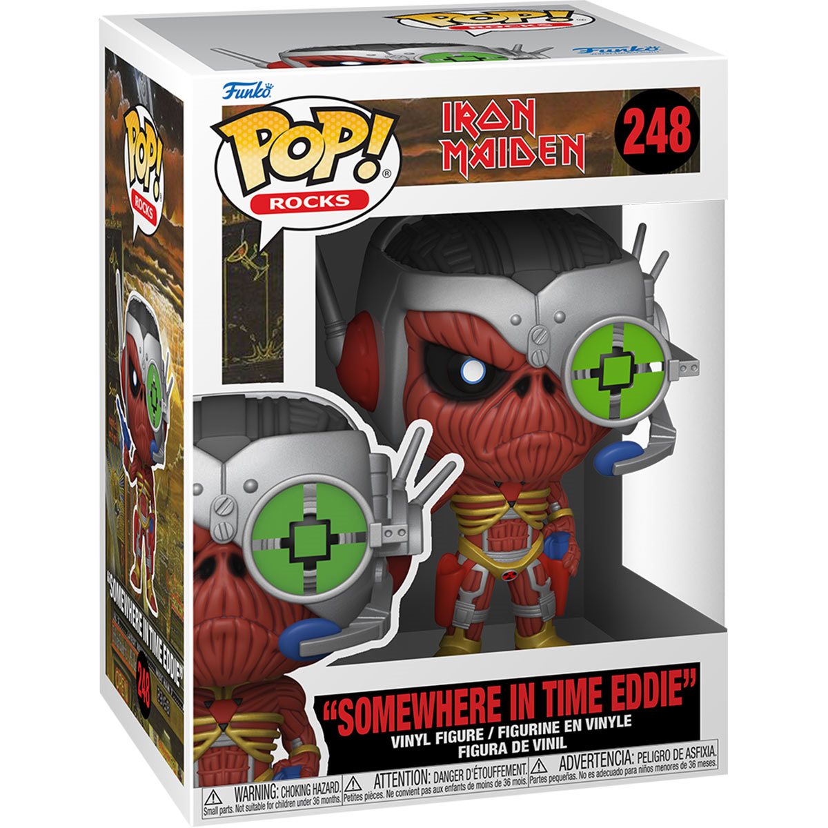 "Somewhere in Time Eddie" 248 - Funko Pop! Rocks