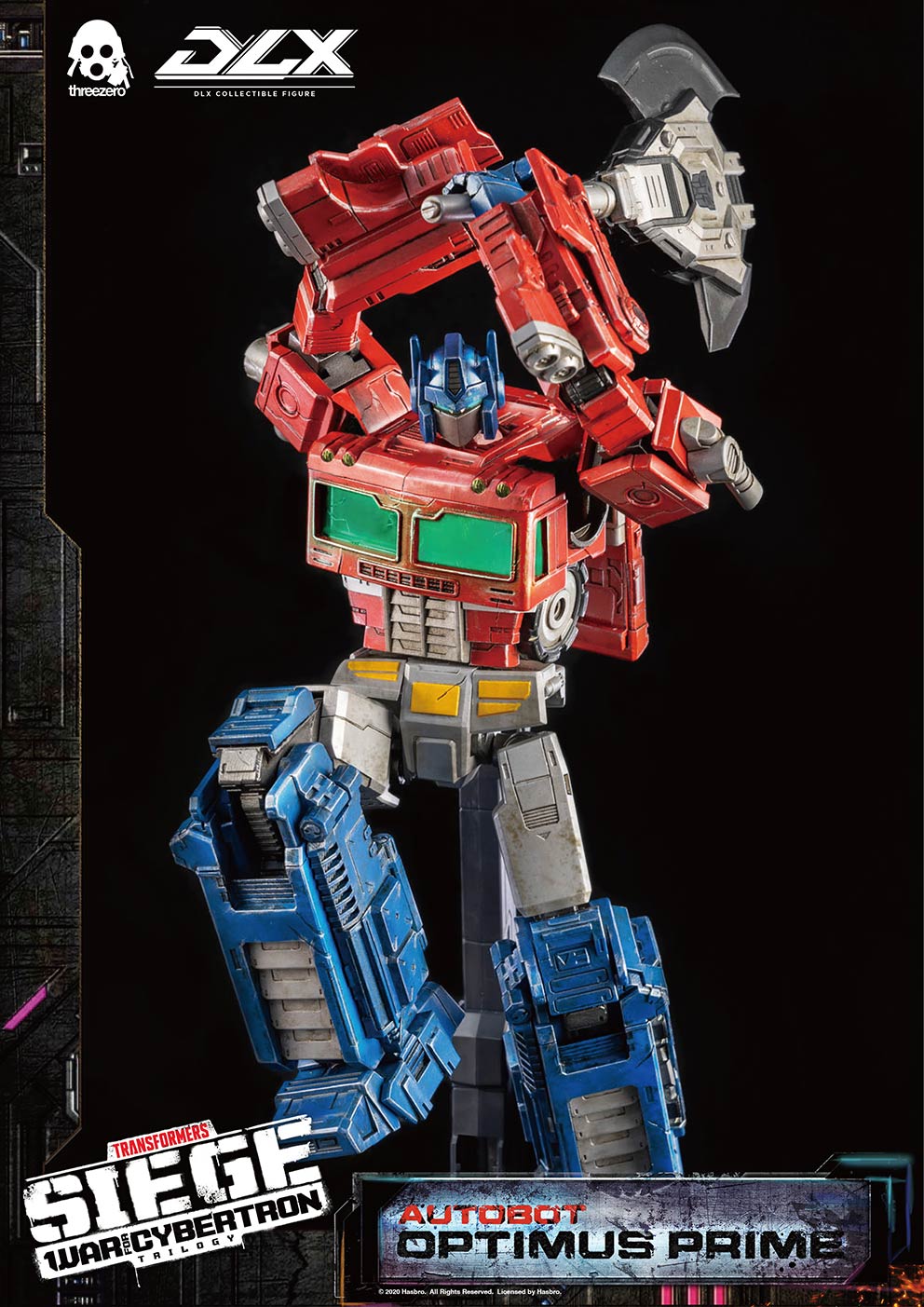 Optimus Prime Deluxe - Transformers: War for Cybertron Threezero
