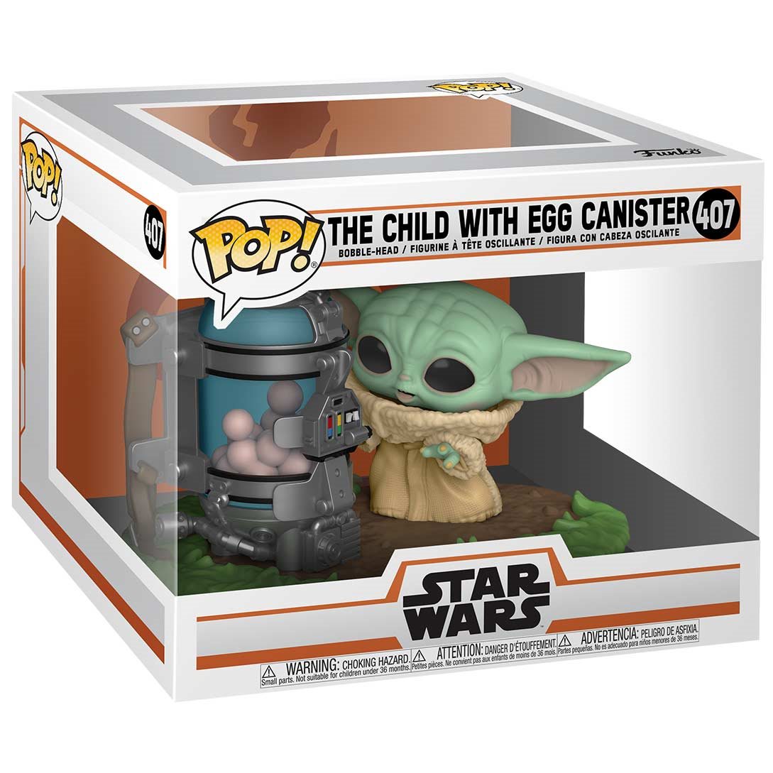 The Child with Egg Canister 407 Deluxe - Funko Pop! Star Wars: The Mandalorian