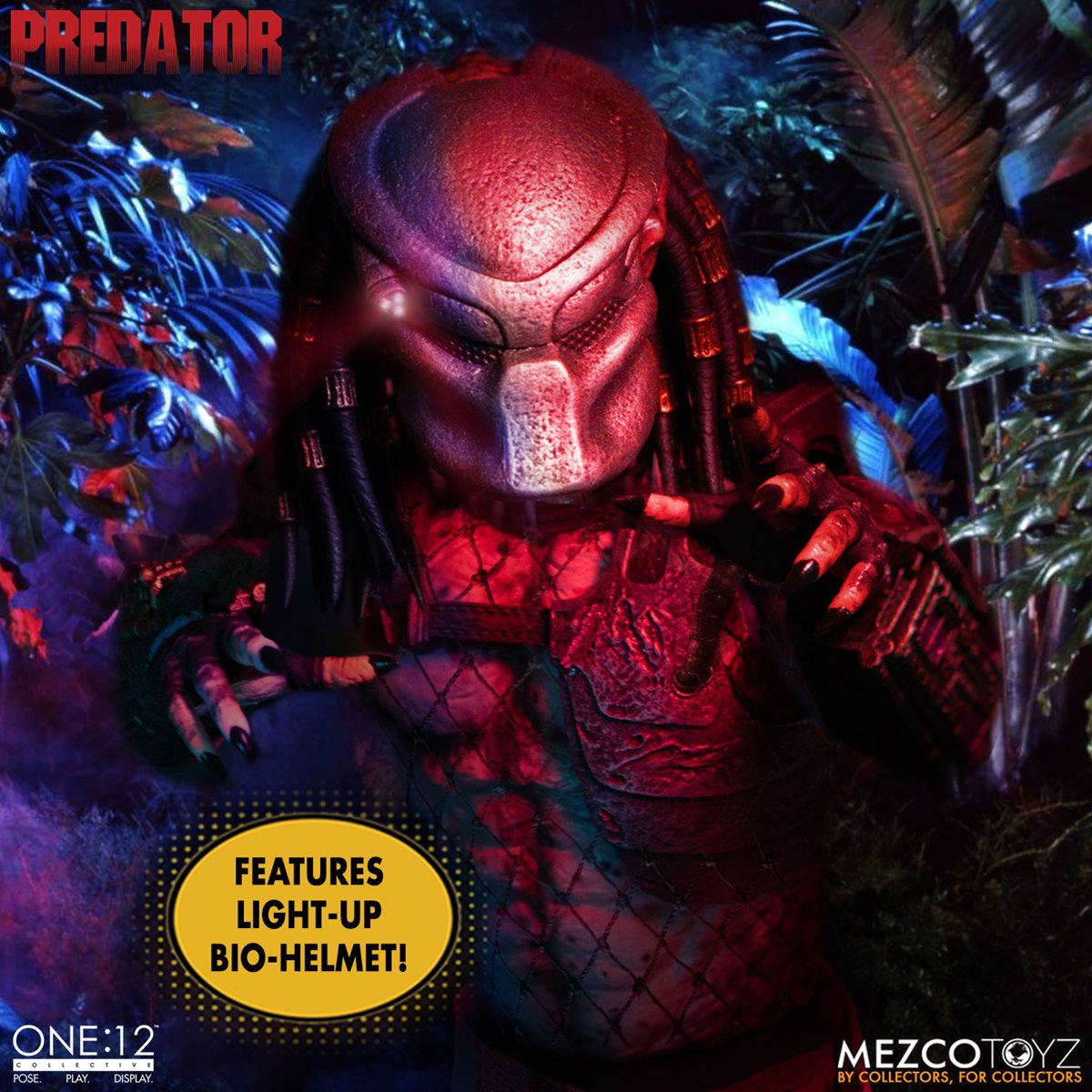 Jungle Hunter Predator One:12 Deluxe - Predator Mezco Toyz