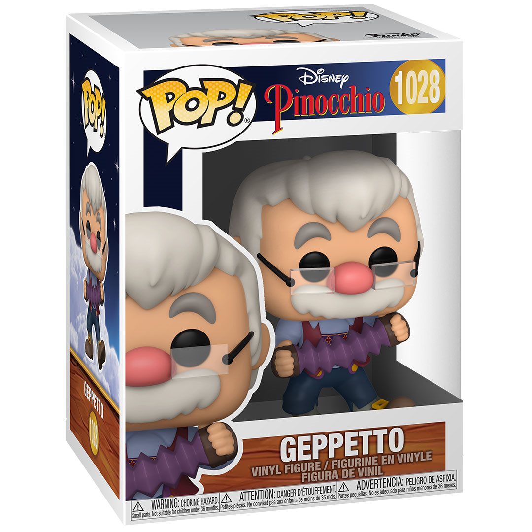 Geppetto with Accordion 1028 - Funko Pop! Pinocchio