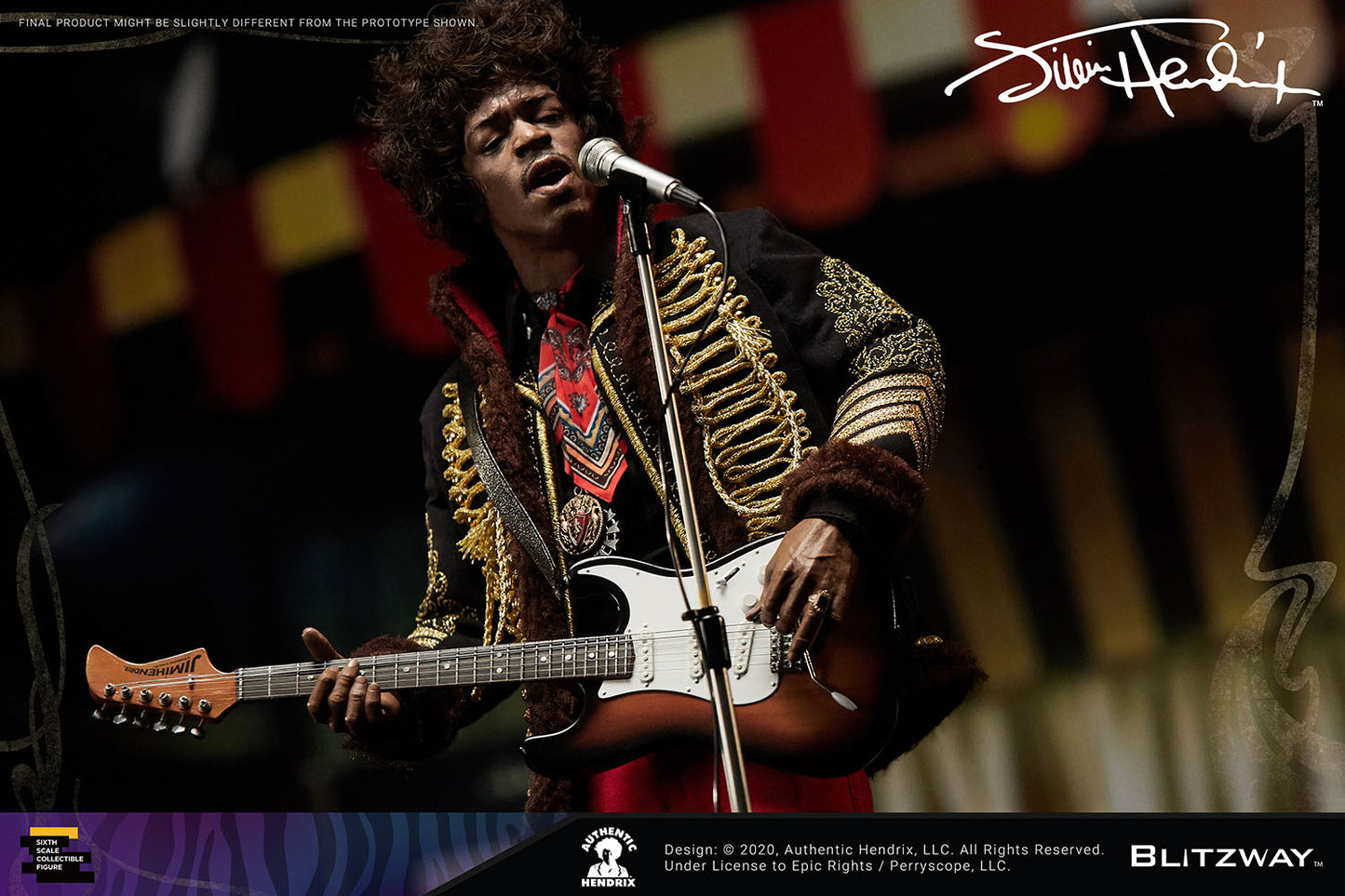Jimi Hendrix Premium 1/6 - Jimi Hendrix Blitzway