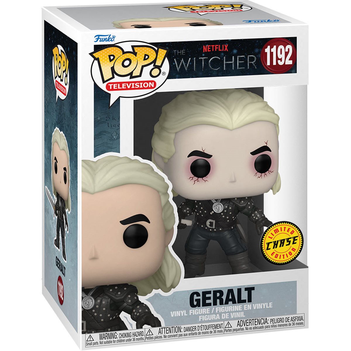 Geralt of Rivia 1192 Chase - Funko Pop! Television