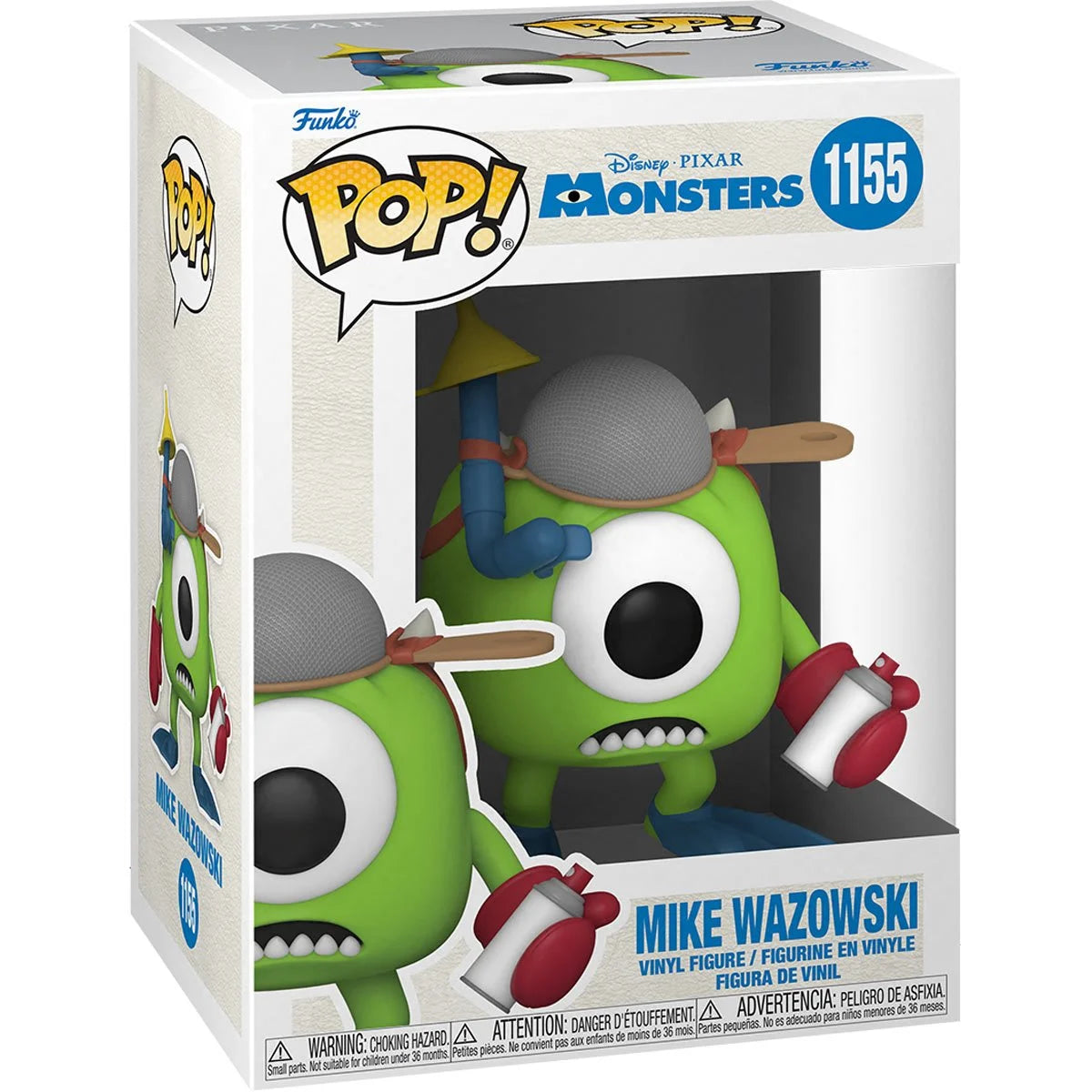 Mike Wazowski with Mitts 1155 - Funko Pop! Monsters Inc.