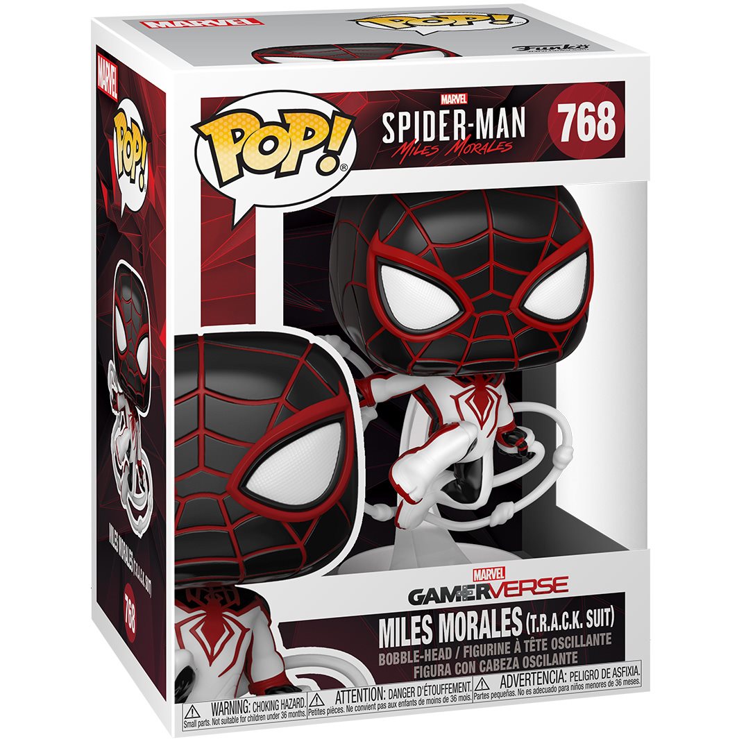 Miles Morales T.R.A.C.K. Suit 768 - Funko Pop! Marvel's Spider-Man: Miles Morales