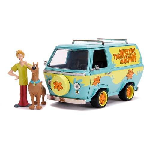 Mystery Machine with Shaggy and Scooby-Doo - Scooby-Doo Jada Die-Cast