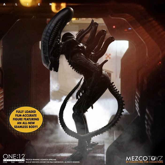 Alien One:12 - Alien Mezco Toyz