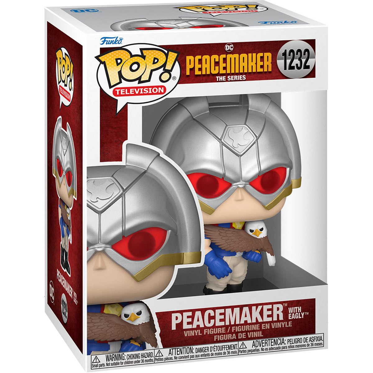 Peacemaker with Eagly 1232 - Funko Pop! Television