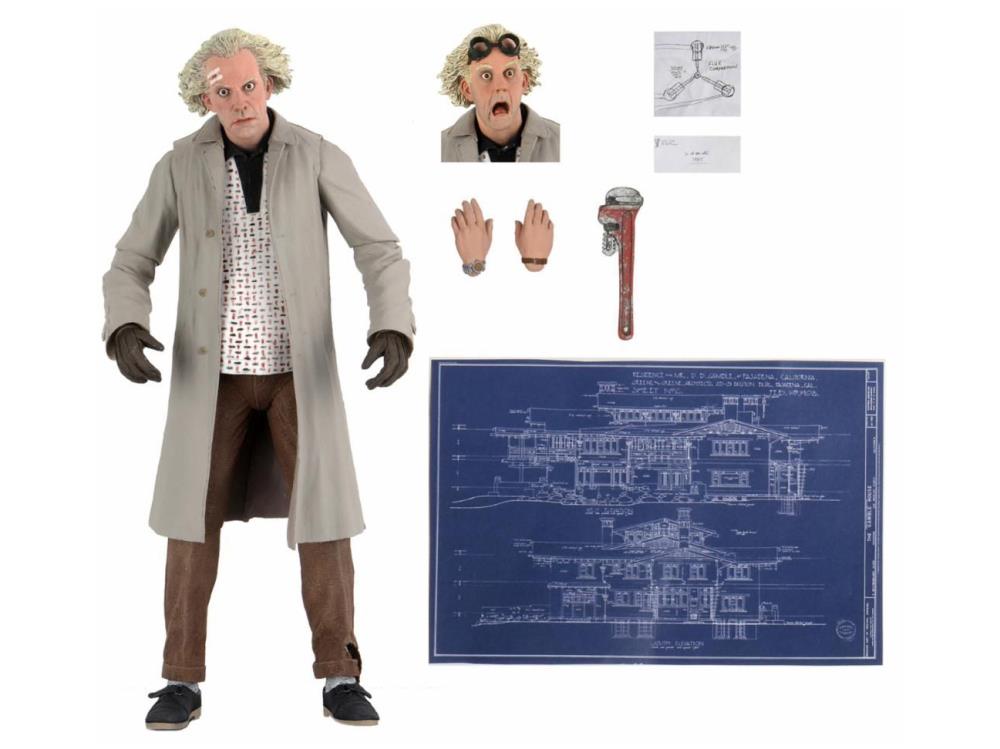 Doc Brown Ultimate - Back to the Future NECA