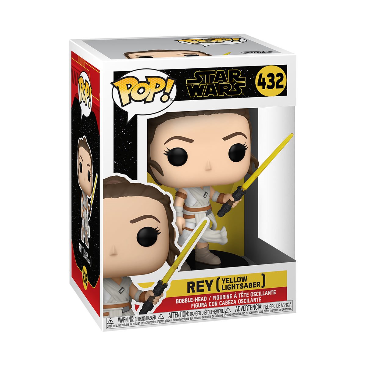 Rey Yellow Lightsaber 432 - Funko Pop! Star Wars