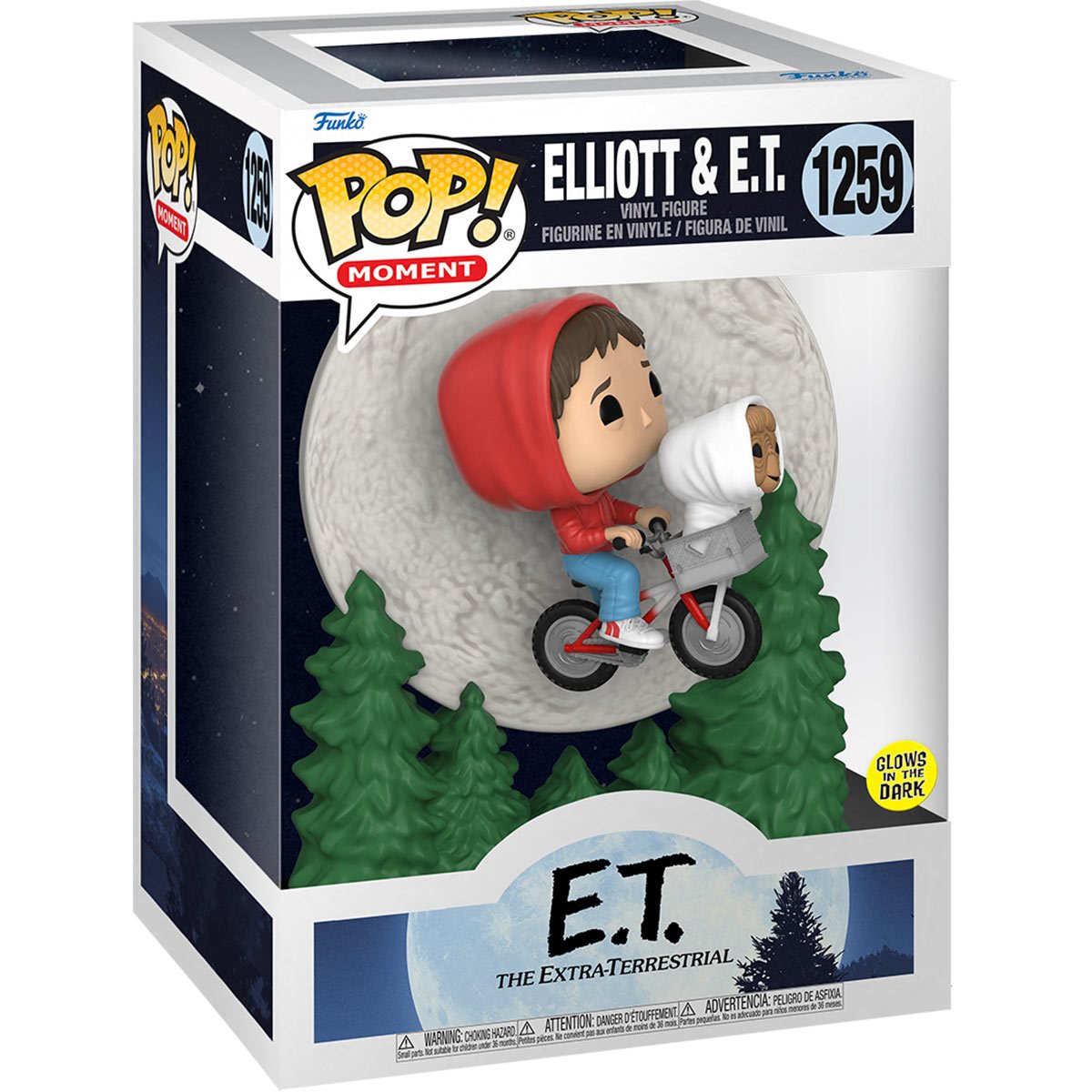 Elliot and E.T. Flying 1259 - Funko Pop! Moment