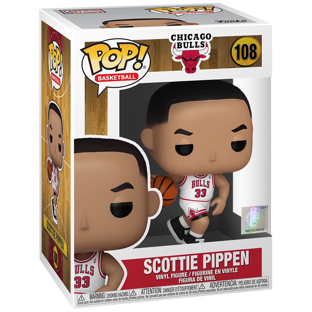 Scottie Pippen (Bulls Home) 108 - Funko Pop! Basketball