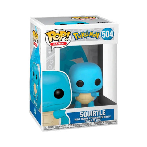 Squirtle 504 - Pokemon Funko Pop! Games