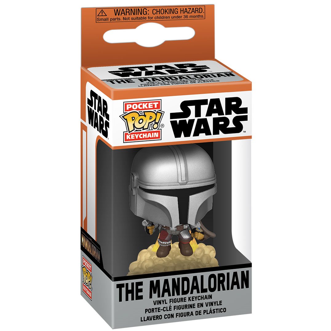 The Mandalorian with Blaster - Funko Pocket Pop! Key Chain