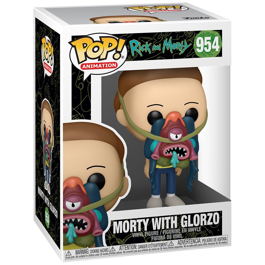 Morty with Glorzo 954 - Funko Pop! Animation