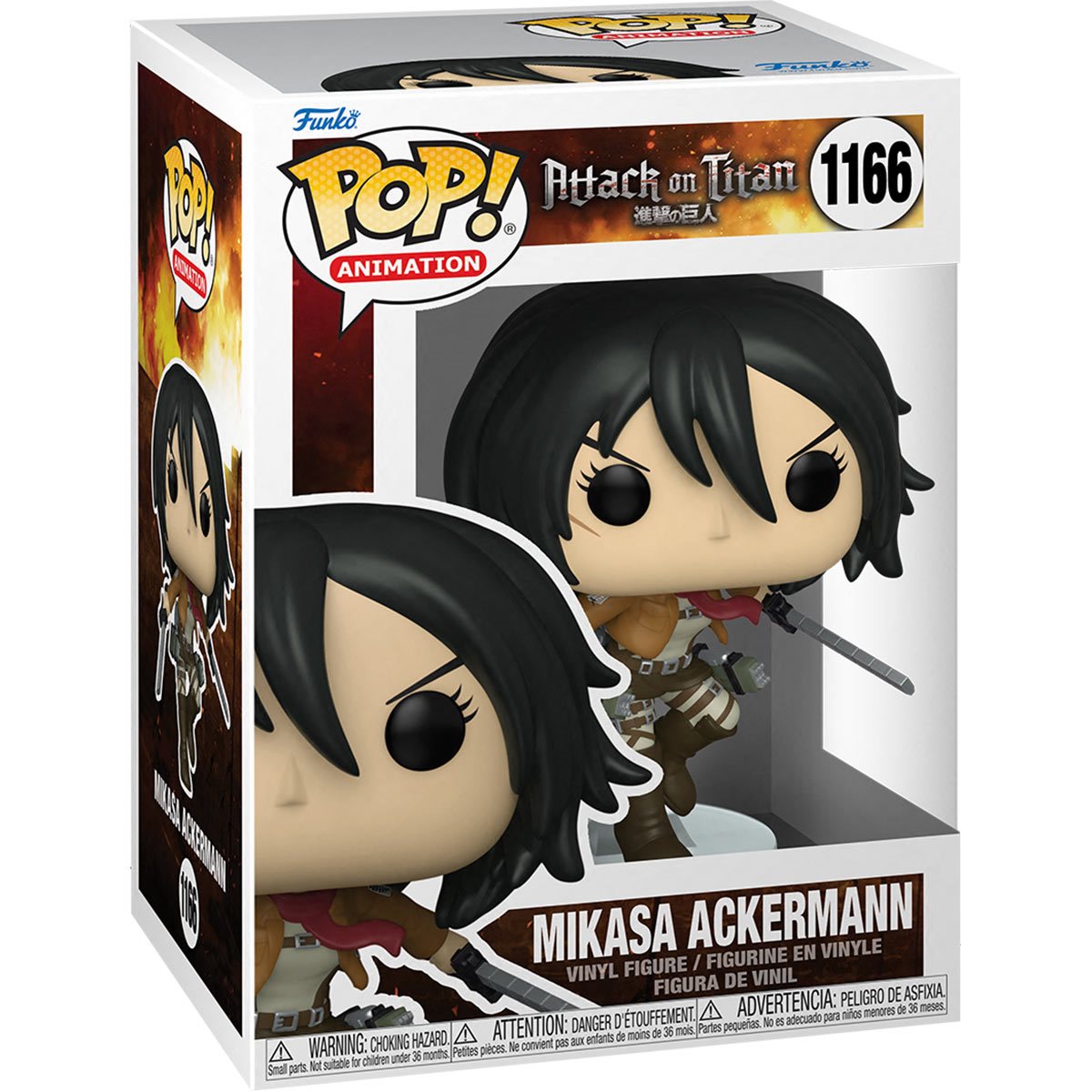 Mikasa Ackerman 1166 - Funko Pop! Animation