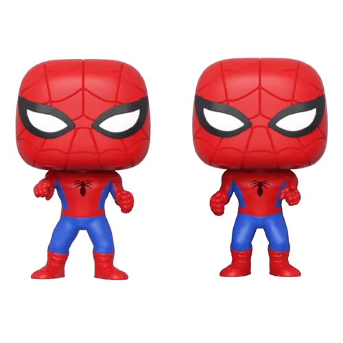 Spider-Man vs. Spider-Man 2 Pack EE Exclusive - Funko Pop! Marvel