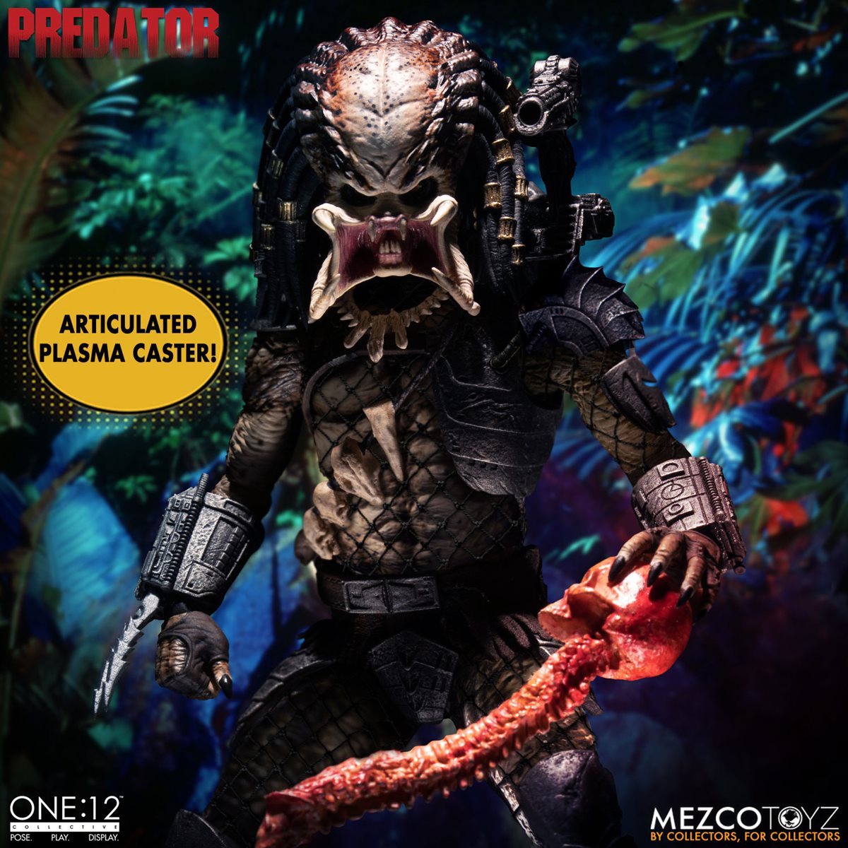 Jungle Hunter Predator One:12 Deluxe - Predator Mezco Toyz