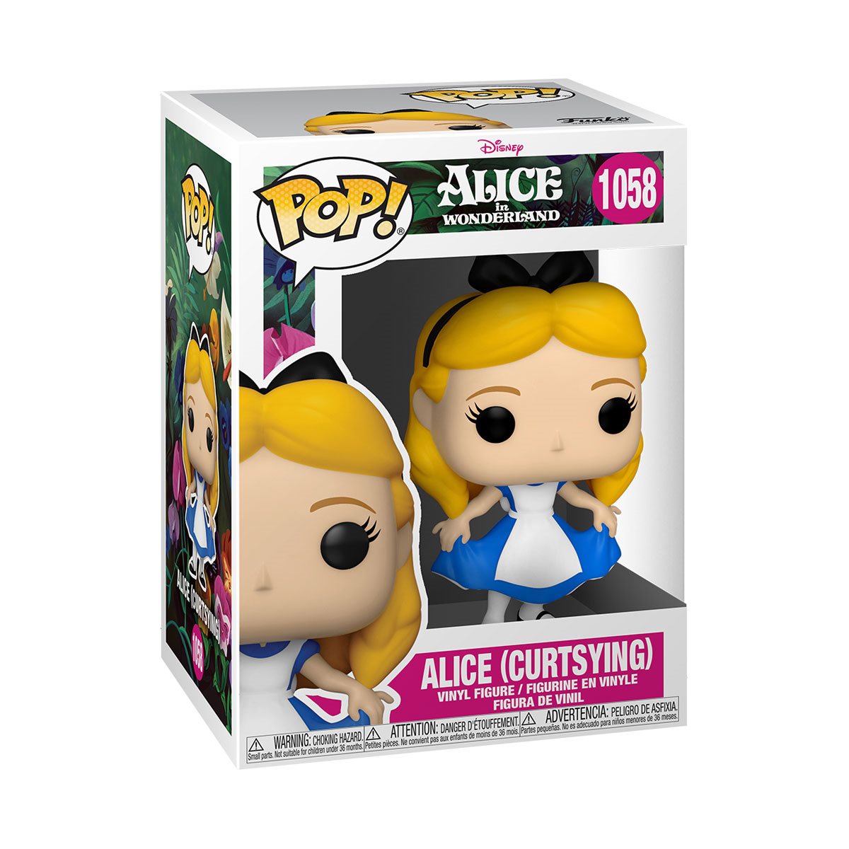 Alice Curtsying 1058 - Funko Pop! Alice in Wonderland