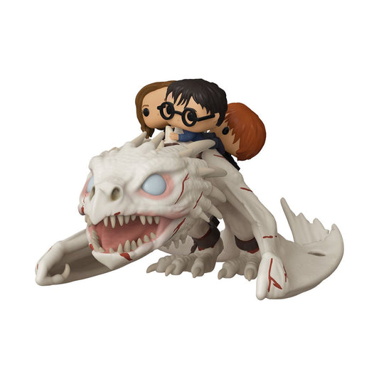 Ukrainian Ironbelly Dragon with Harry, Ron and Hermione 93 - Funko Pop! Rides