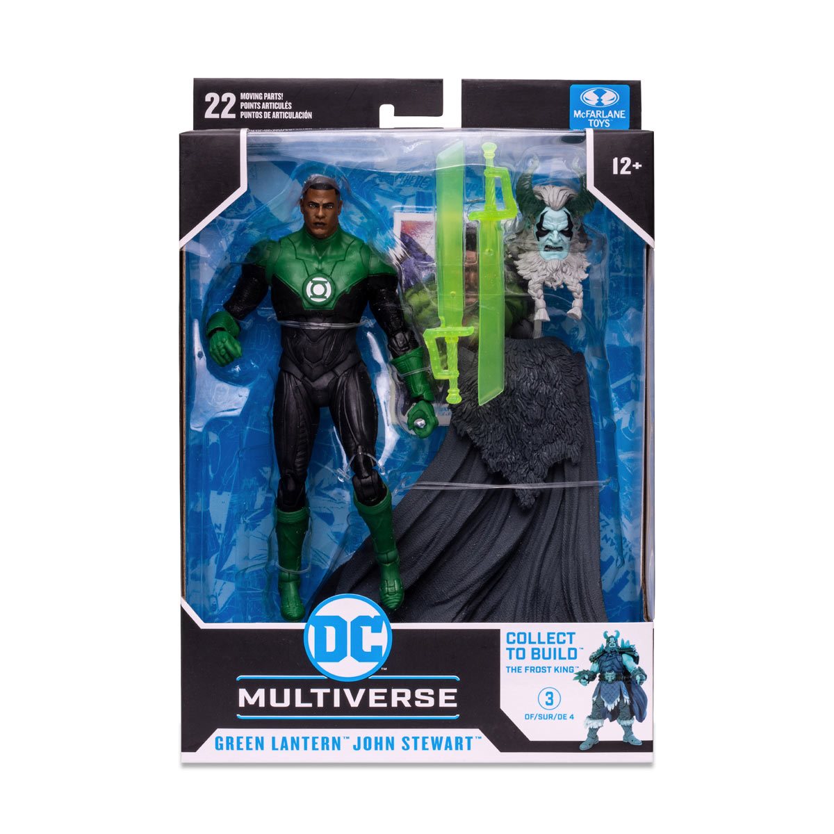 Green Lantern John Stewart - Justice League: Endless Winter McFarlane