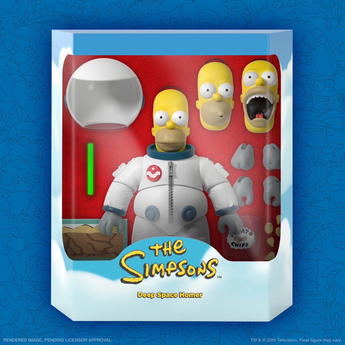 Deep Space Homer Ultimates! - The Simpsons Super7