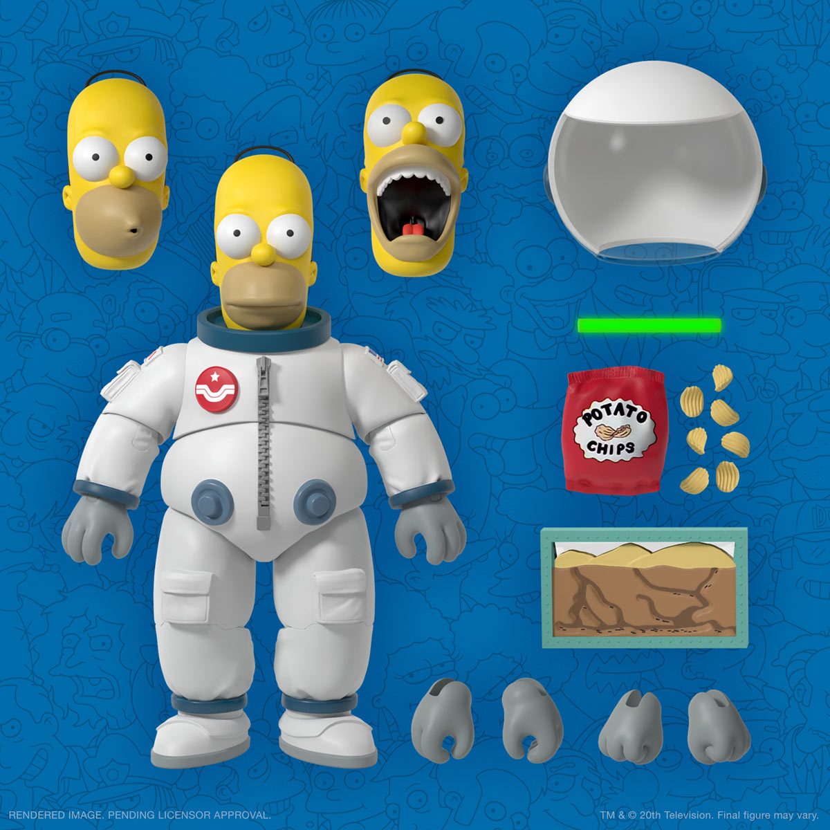 Deep Space Homer Ultimates! - The Simpsons Super7