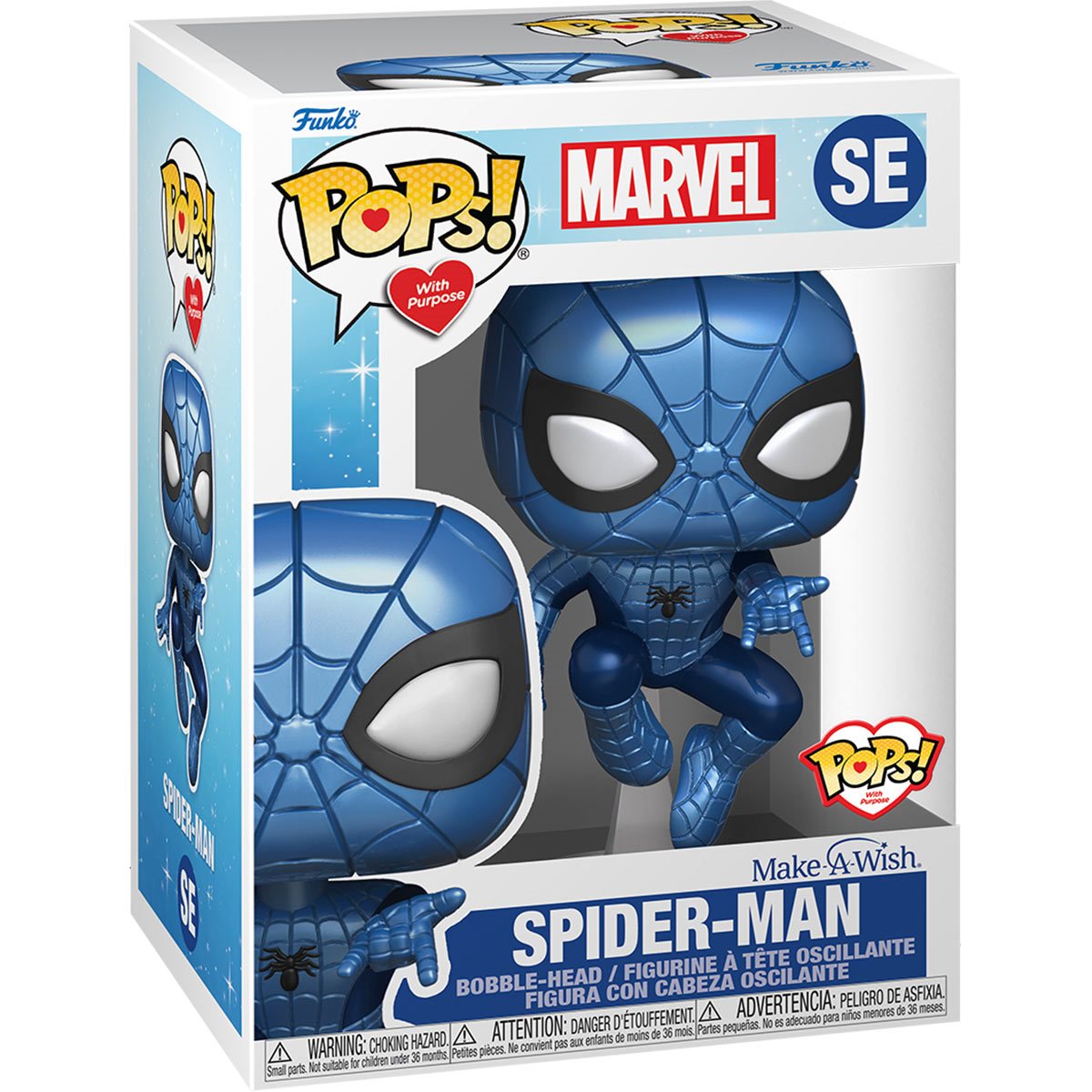 Spider-Man SE (Make-A-Wish) - Funko Pop! With Purpose